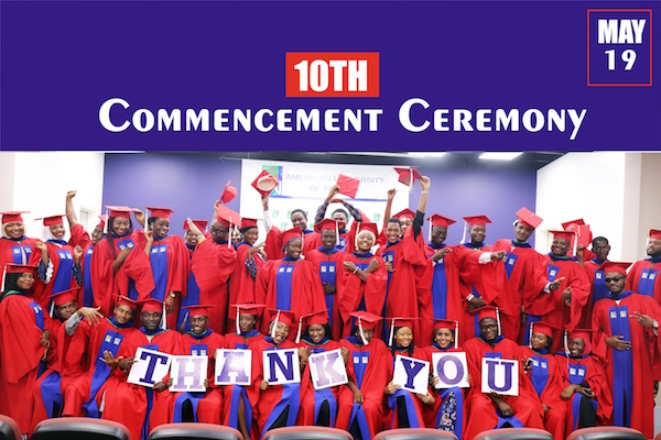 AUN 10th Graduation Ceremony