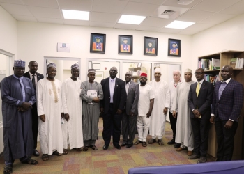 Federal University Dutsin-Ma Delegation Visits AUN