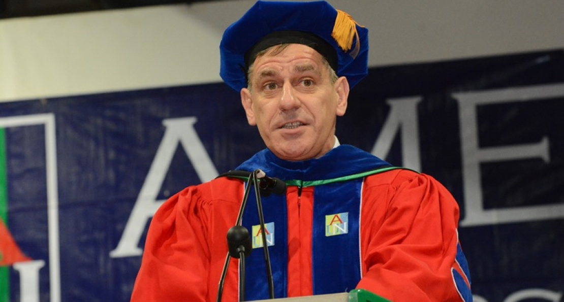 Keynote Speaker Paul Vita Extols Liberal Arts at 14th Founder's Day