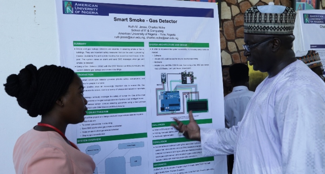 AUN Senior Designs Smart Gas and Smoke Sensor