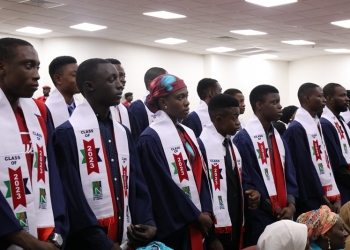 Spring 2020 class commit to AUN Community Pledge