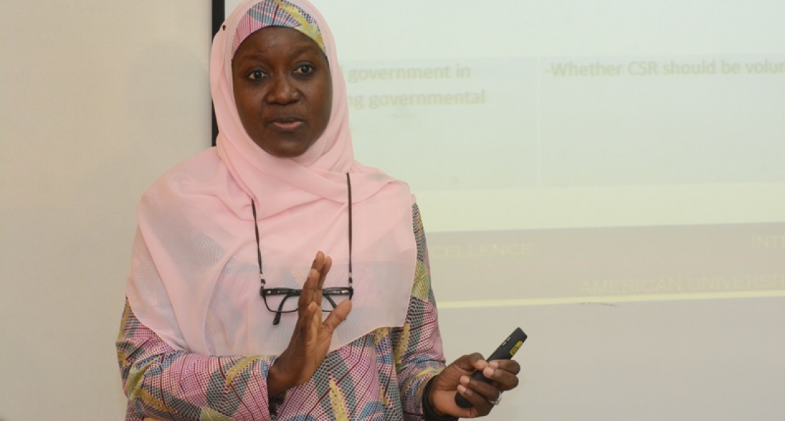 SBE Faculty Present Research on Corporate Social Responsibility in Africa