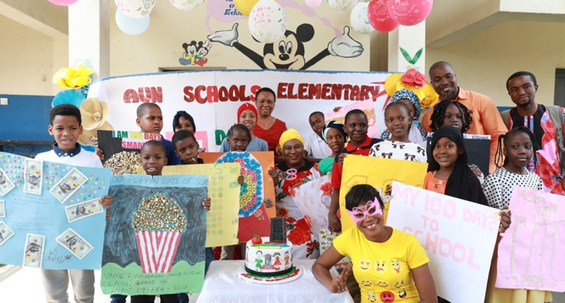AUN Schools Elementary Celebrates 100th Day of Classes