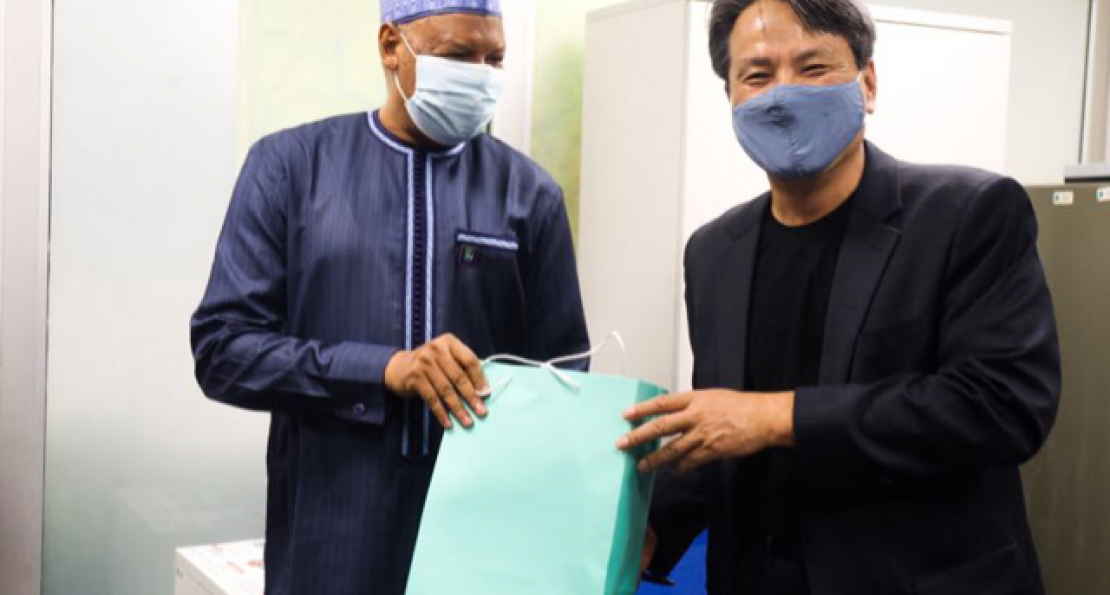 Republic of South Korea’s Ambassador to Nigeria Visits American University Of Nigeria