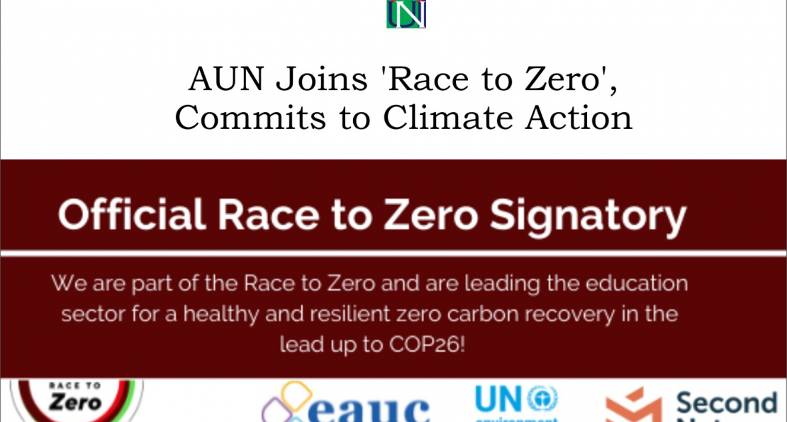 AUN Joins 'Race to Zero', Commits to Climate Action