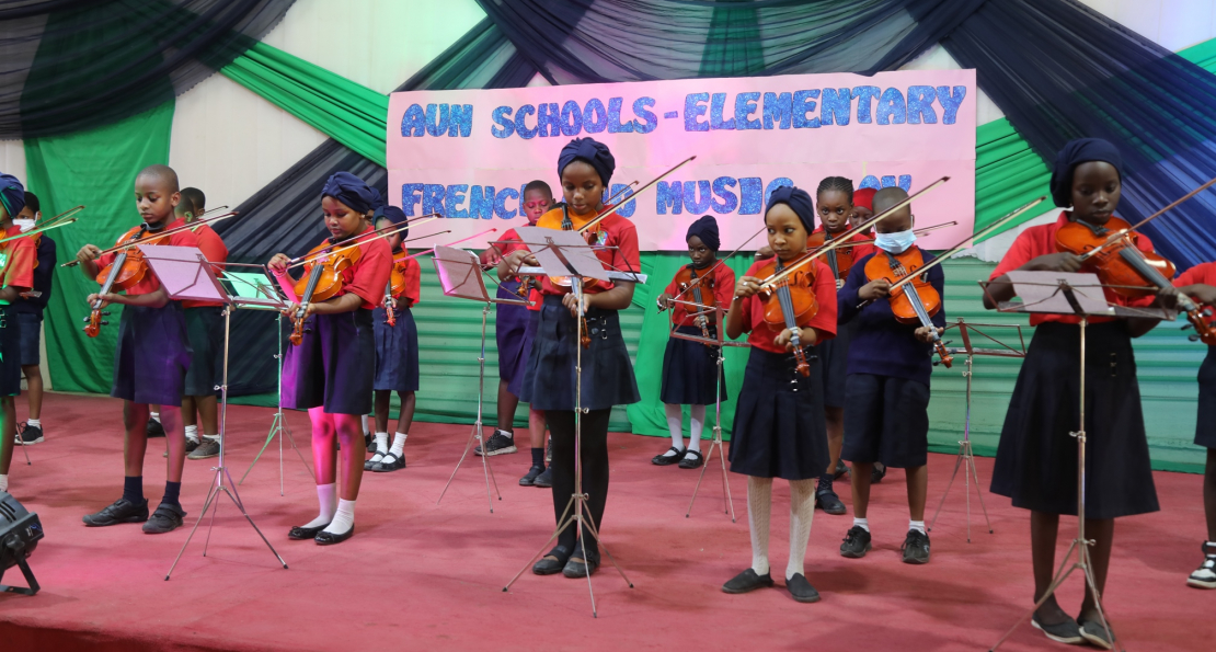 Talent, Skills on Display as AUN Elementary Marks 2022 French and Music Day