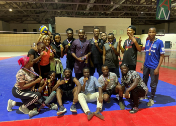 Volpi Boys and Aisha Kande win Gold at Inter-dorm volleyball tournament