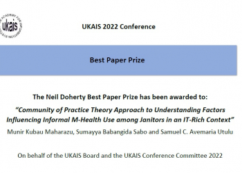 Winning Neil Doherty Prize by AUN Doctoral Students Excites Community