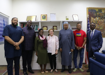 President Ensign Advocates Synergy of Universities and Development Institutions as She Receives UNDP officials