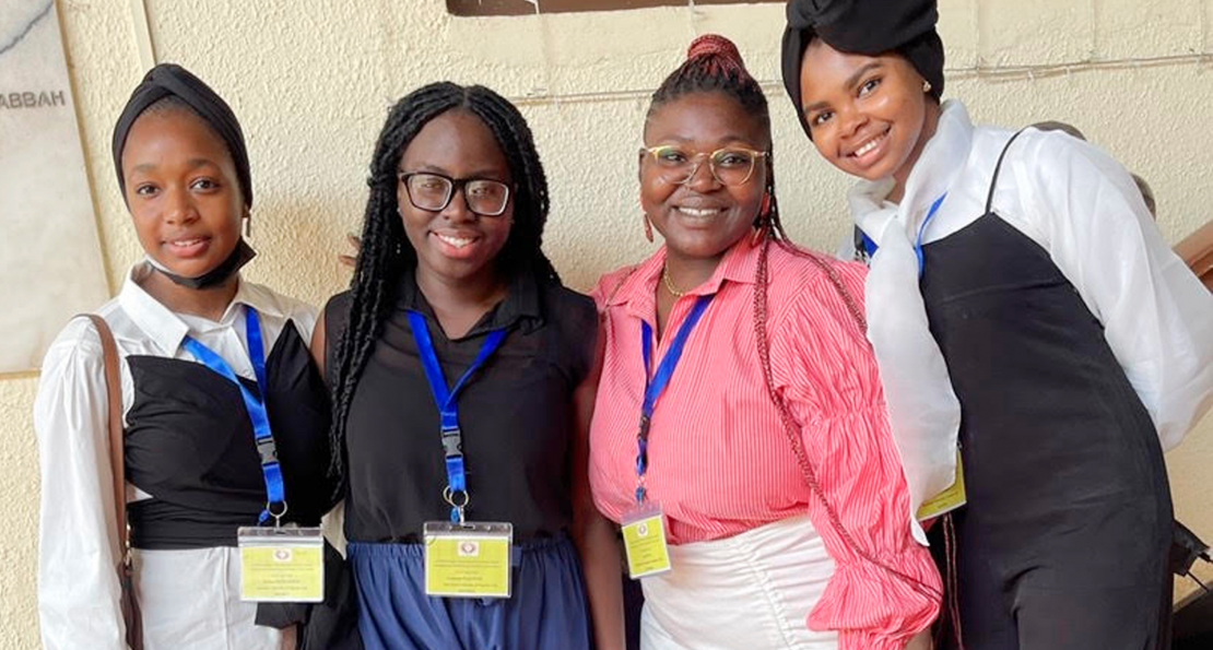 Four AUN Students Participate in ECOWAS Conference in Sierra Leone