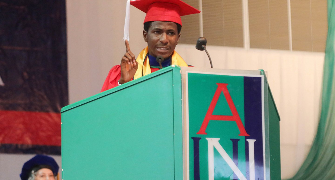 2022 Valedictorian Emmanuel Alakunle: AUN Transformed Me into an Analytical Thinker, Problem Solver
