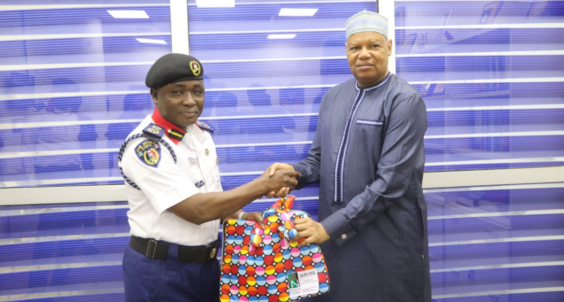 AUN President Receives Adamawa Civil Defense Commandant, Harps on Partnership with Security Agencies
