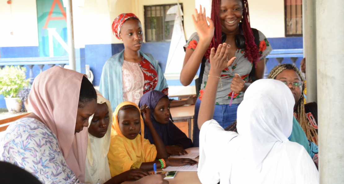 Community Service: AUN Students Teach Basic Hygiene to Feed and Read Pupils