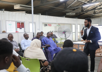 AUN Alum Mike Njoku Gifts Tech Club to Alma Mater
