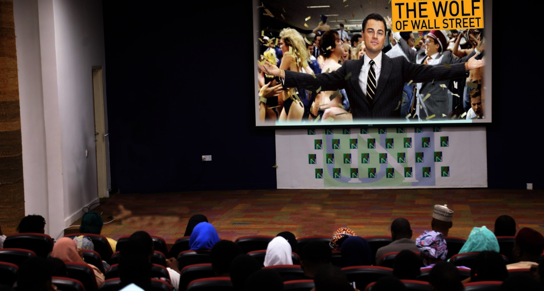 &quot;If you Want to be Rich, Never Give Up&quot; - ELS Screens Movie on Wall Street Greed