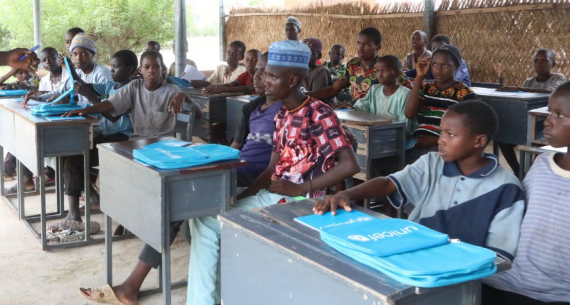 UNICEF Donates Educational Materials to AUN Feed and Learn Pupils
