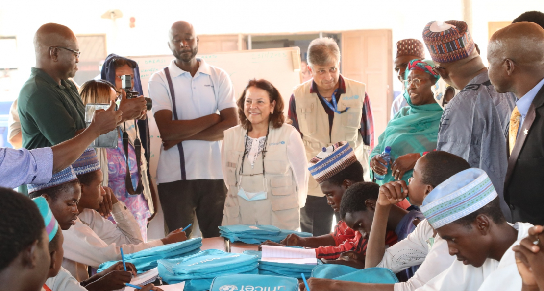 Visiting UNICEF Country Representative Cristian Munduate Commends AUN's Focus on Education, Empowerment of Young Minds