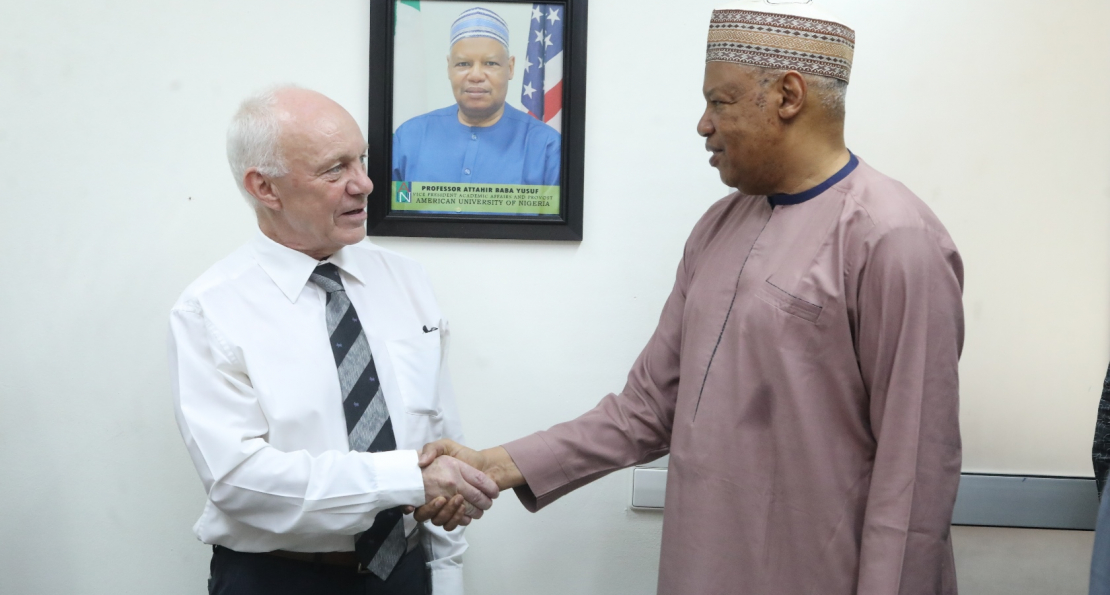 AUN Schools' New Director Frank Marisco Resumes, Pays Courtesy Visit to AUN President Attahir Yusuf