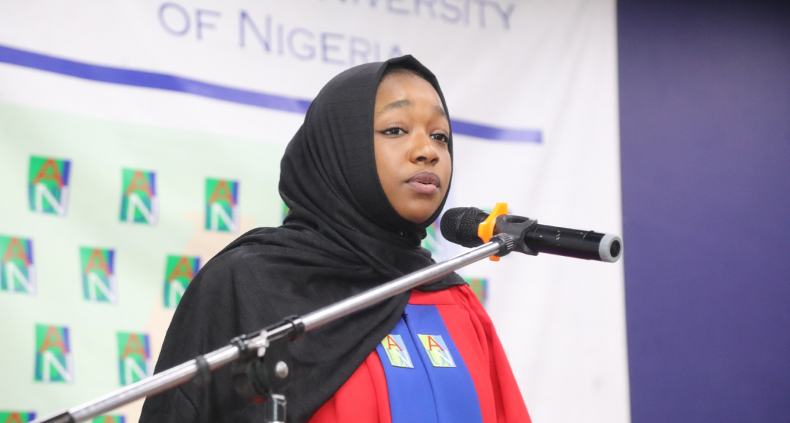 SGA President Halima Mohammed Counsels New Students