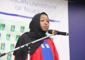 SGA President Halima Mohammed Counsels New Students