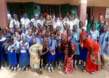 AUN Student Mmaolisa Uchendu Celebrates Birthday with Deaf Pupils in Jimeta
