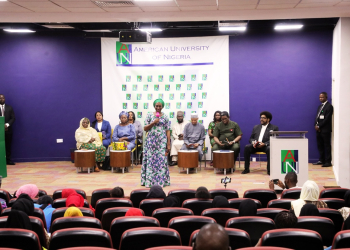 Vice President Osinbajo's Wife Visits AUN, Charges NFS Students to Dare to Dream
