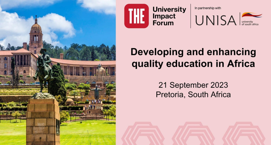 AUN President Dewayne Frazier Speaks at Times Higher Education Impact Forum in South Africa