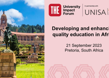 AUN President Dewayne Frazier Speaks at Times Higher Education Impact Forum in South Africa