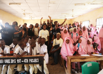 On World Health Mental Day, AUN Club Supports Neighboring Schools with Uniforms