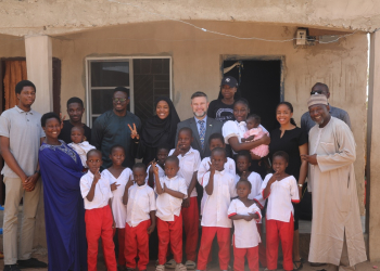 AUN Honor Society Lights Up Orphanage 