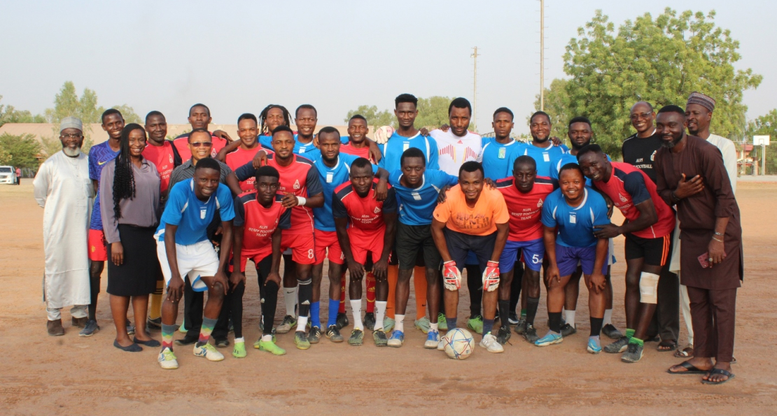 Teams play goalless in friendly match