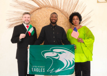 AUN's Study-Abroad, CMD Senior, Akachukwu Madueke is to Attend Central Methodist University, USA