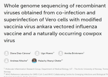 AUN Professor, Malachy Okeke, others Examine Poxvirus in Its Mosaic Form 