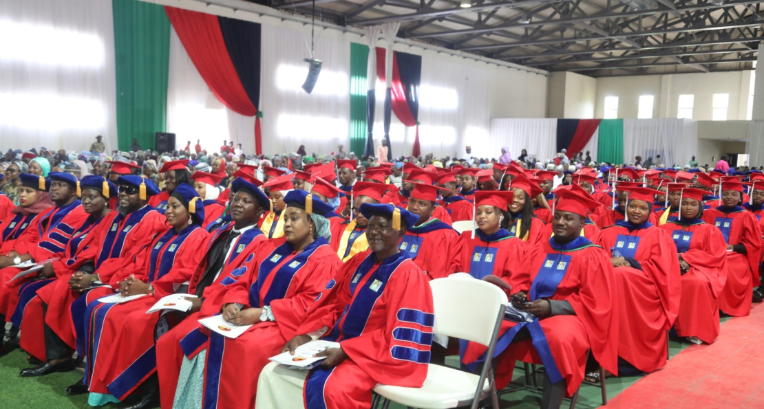 THREE CHIBOK GIRLS GRADUATE DURING THE 15TH COMMENCEMENT CEREMONY 2024