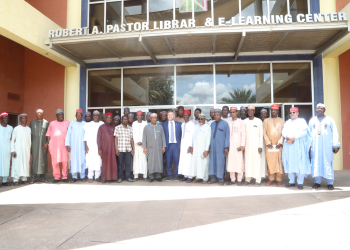 Kano State Lawmakers on Facility visit to AUN