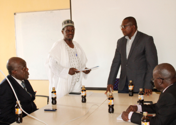 Prof. Abdulmuminu Sa'ad Hands Over Reins to New DAP, Dr. Magaji Bello
