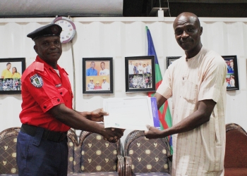 AUN Security Department Honors Staff of the Month