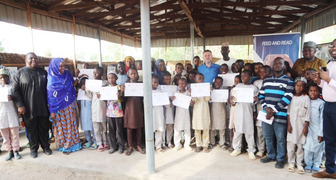 Fifty Vulnerable Boys Graduate from AUN’s Feed and Read Program