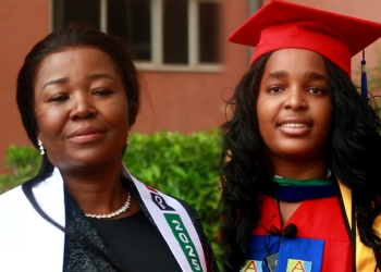 Proud Parent Applauds AUN at 16th Commencement