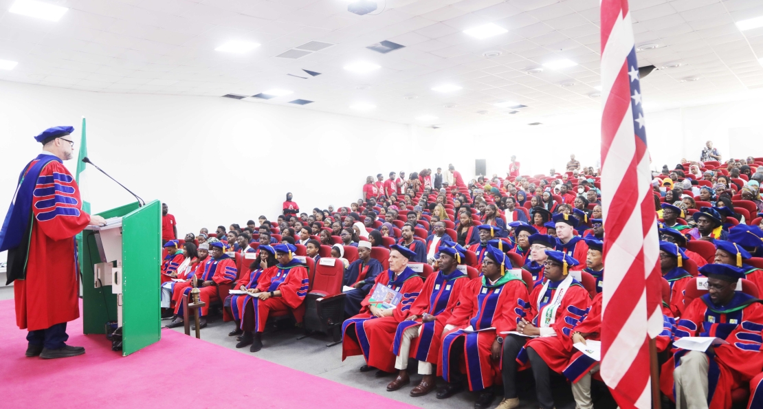  AUN President Charges New Students to Embrace Change at 42nd Matriculation