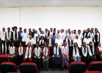 Honor Society Induction Ceremony at AUN Emphasizes Integrity, Service, and Excellence