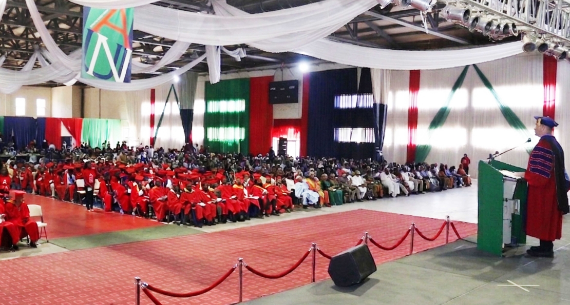 President Frazier tells AUN graduates: “We are sending you forward” to lead and create impact