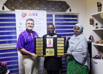 AUN Recognizes Mr. Barnabas Ioror as staff of the Month for march, 2026.