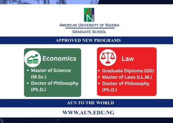 AUN Receives NUC Approval for New Postgraduate Programs
