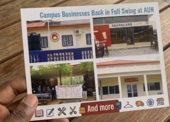 Campus Businesses Back in Full Swing at AUN
