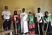 Images from Faith Nursery & Primary School, Sabon Gari, Mbamba, Yola-South where AUN's spring semester freshmen participated in their first community service 